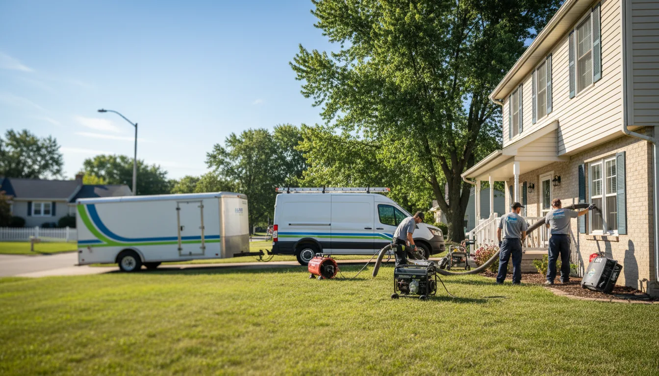 Flooded Basement Restoration And Cleanup With Repair in Weston, NE near me